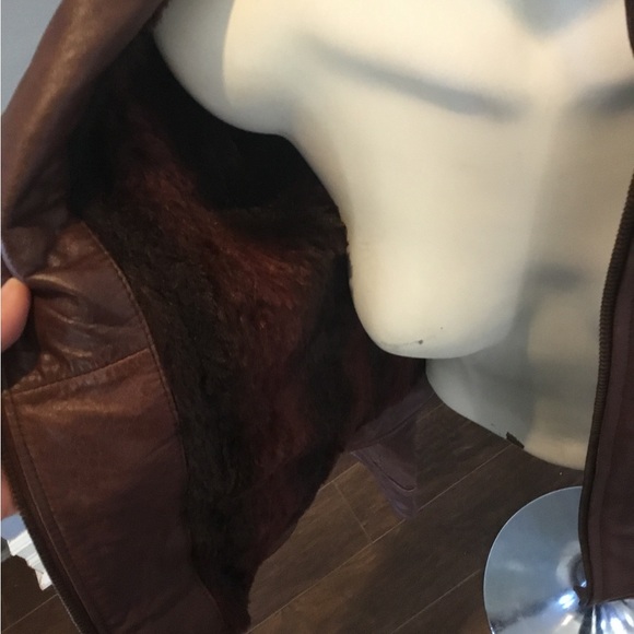 Kenneth Cole Leather Jacket - Picture 6 of 7